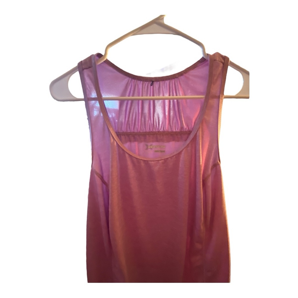 Xersion Purple Relaxed Tank Top - Picture 3 of 5